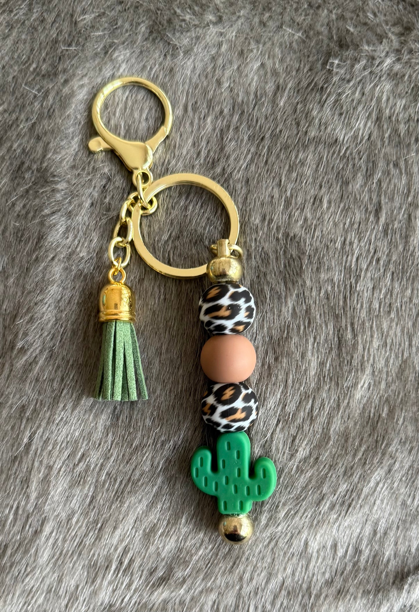Cactus Keychain