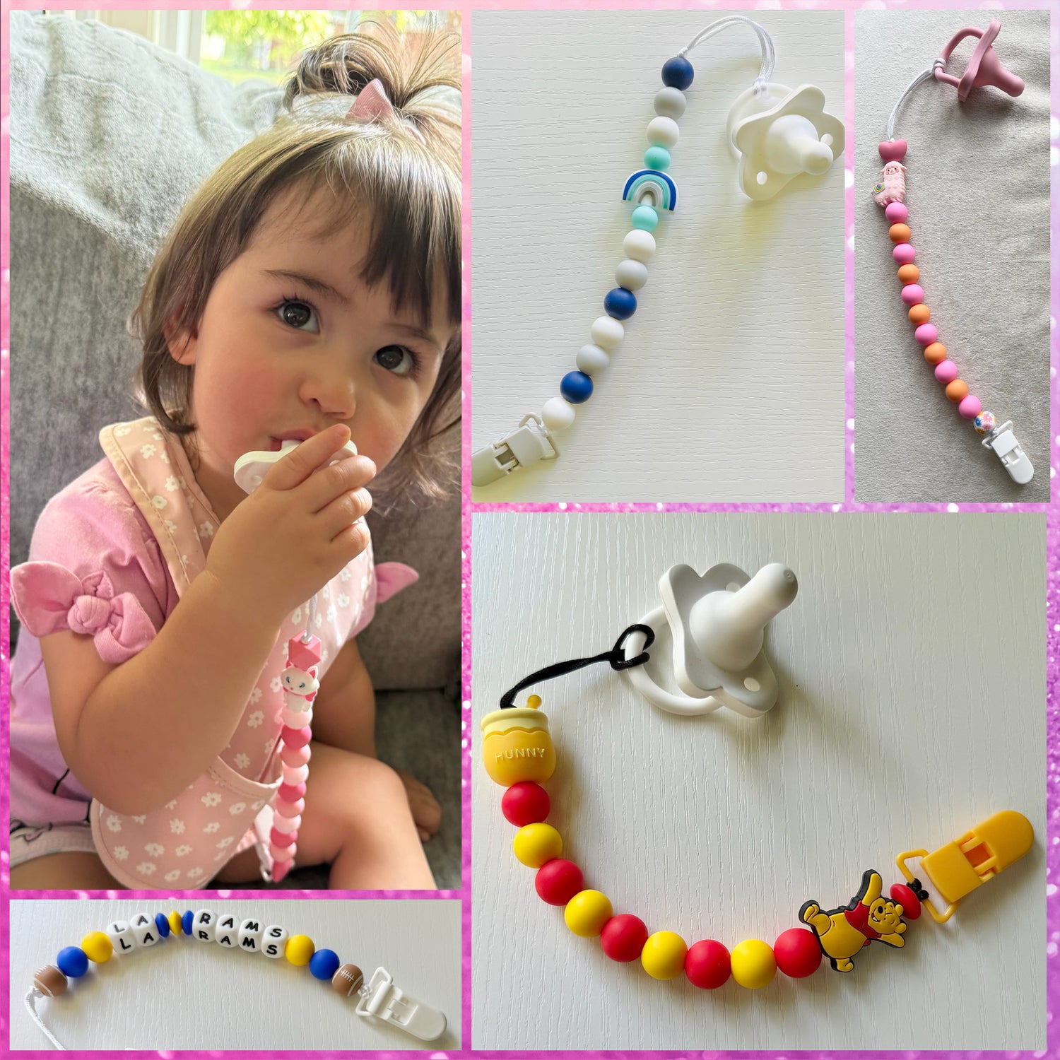 Pacifier Clips