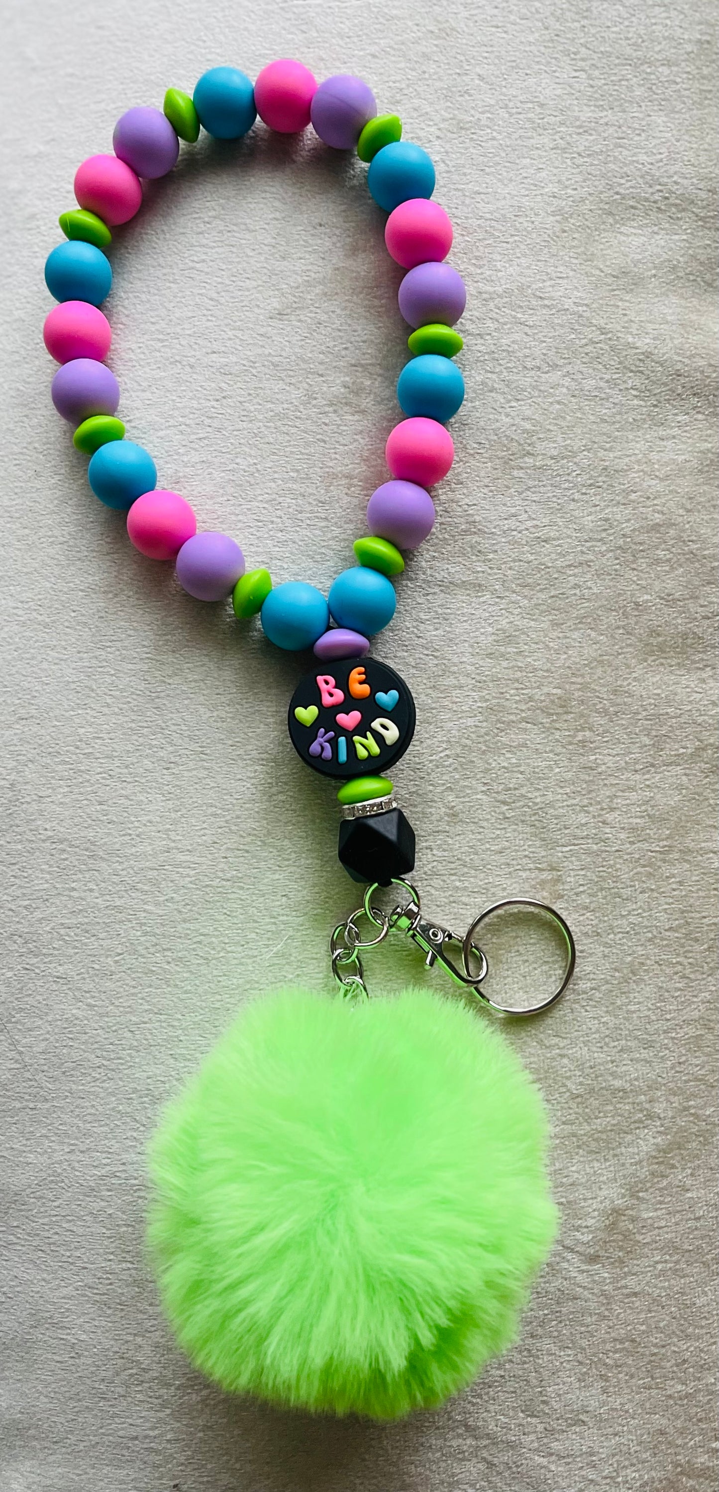 Be Kind Wristlet Keychain