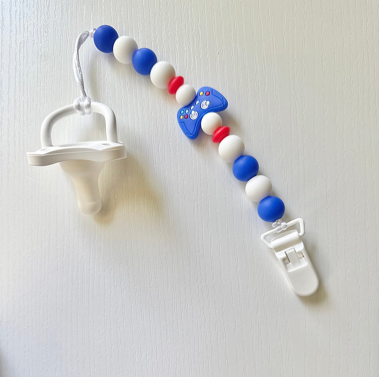 Video Game Pacifier Clip