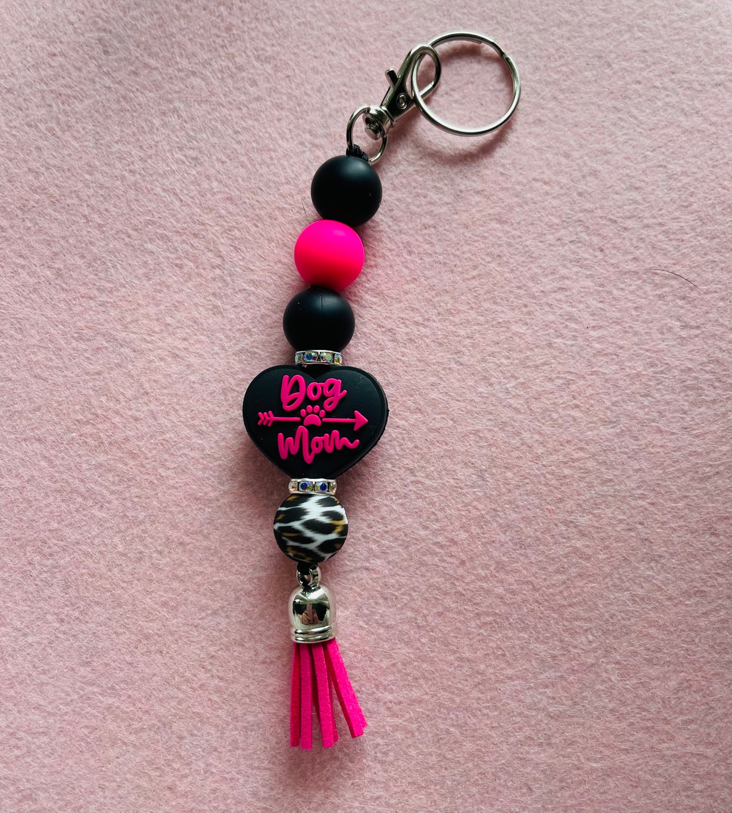 Dog Mom Keychain