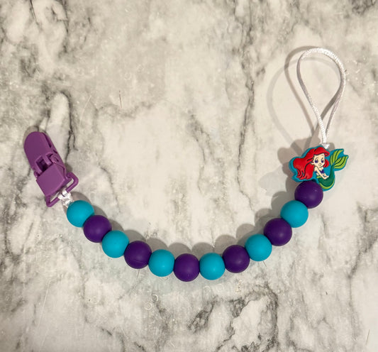 Ariel Pacifier Clip