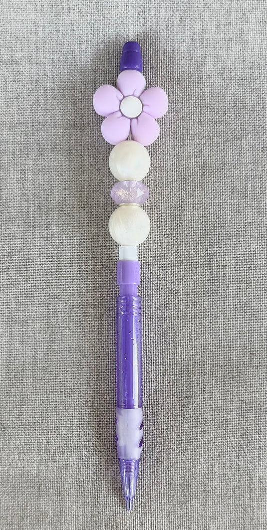 Purple Flower Mechanical Pencil