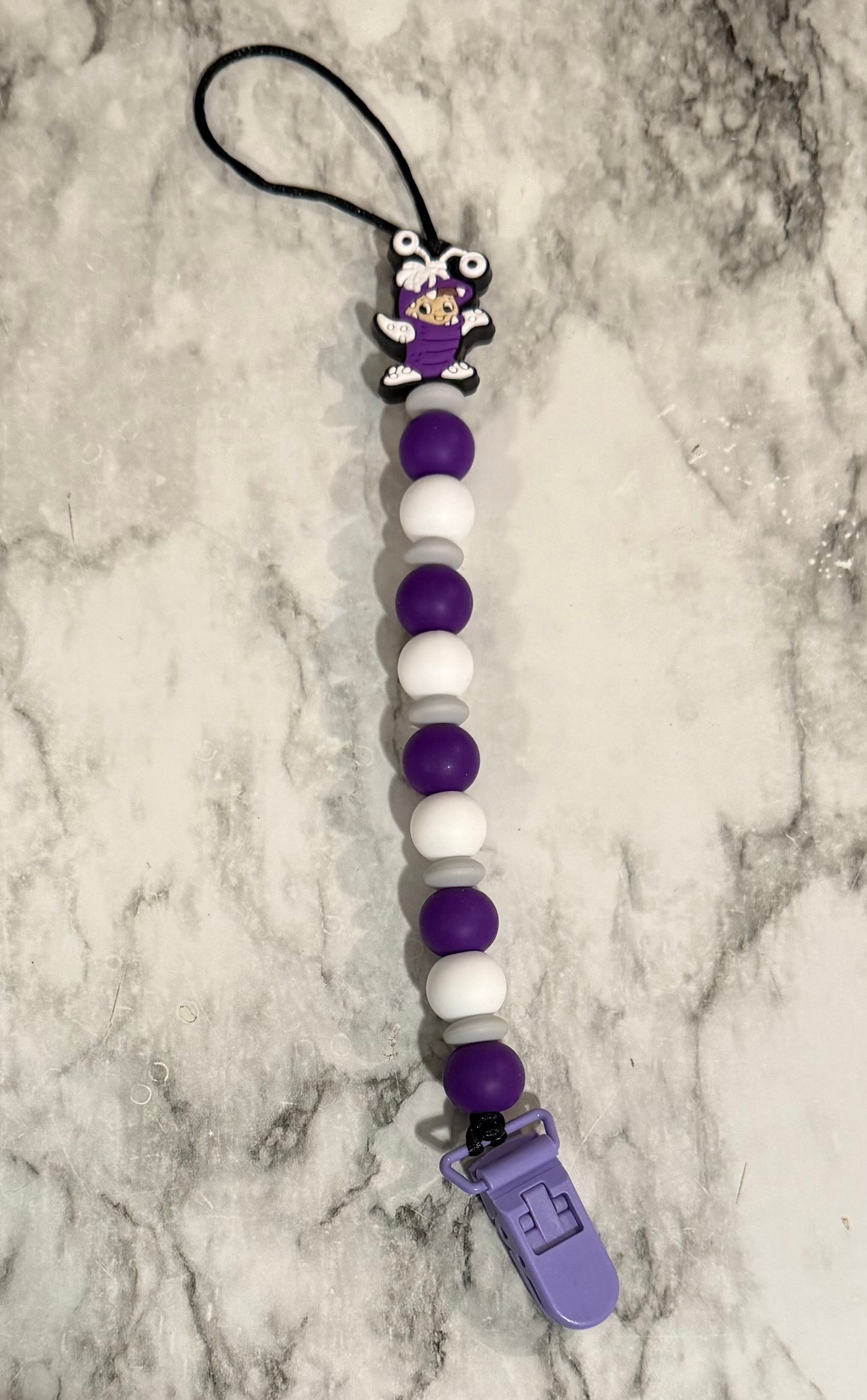 Boo Pacifier Clip