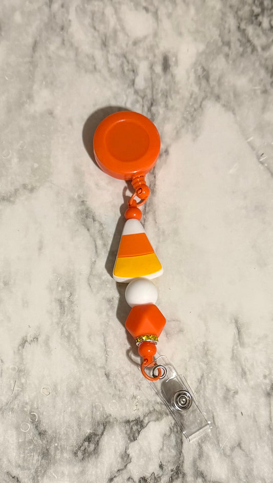 Candy Corn Badge Reel