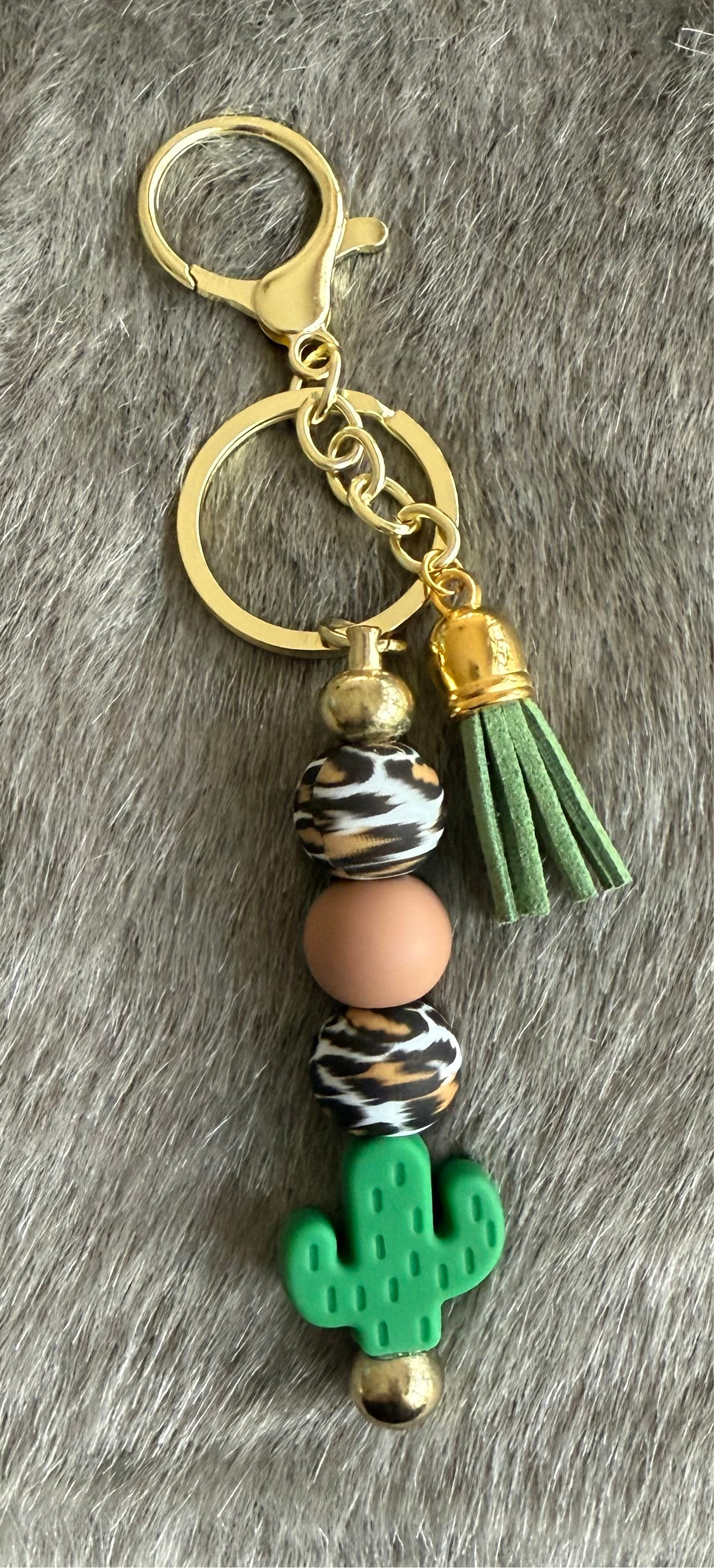 Cactus Keychain